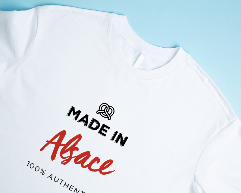 Tee-shirt Homme personnalisé - Made In Alsace