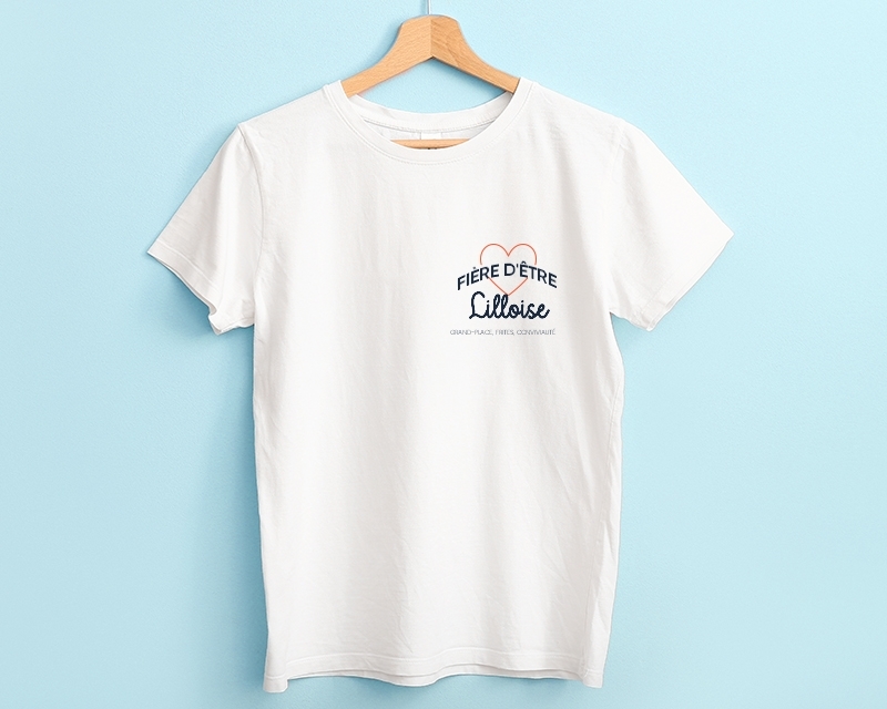 Tee-shirt Femme personnalisable - Fière d'être Lilloise