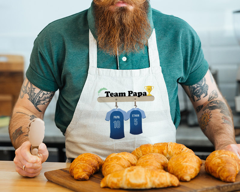 Tablier personnalisé - Dream Team de Papa