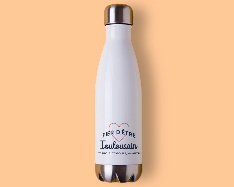 Gourde personnalisable - Fier d'être Toulousain