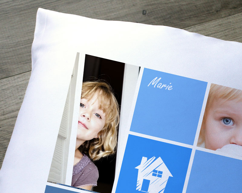 Coussin La maison bleue Photos