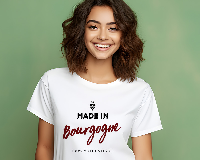 T-shirt Femme personnalisable - Made In Bourgogne
