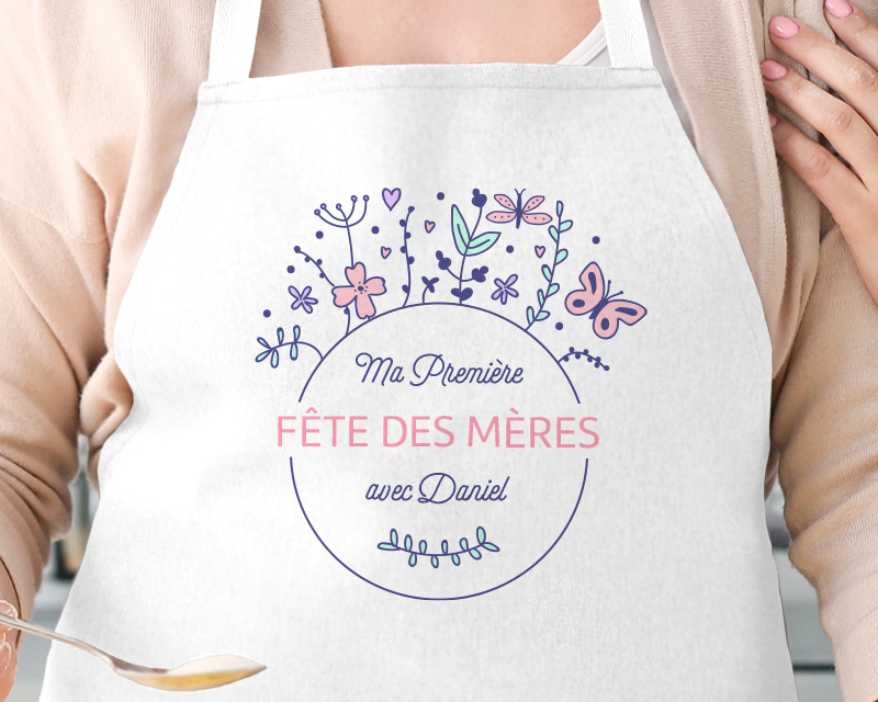 Tablier de cuisine personnalisé - Collection Première Fête des Mères