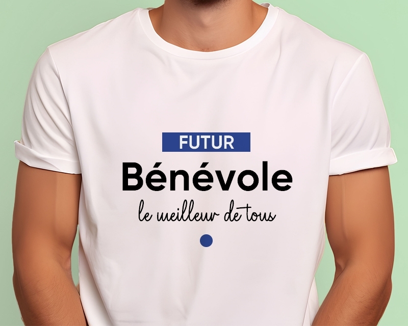 T-shirt Homme personnalisé - Futur bénévole