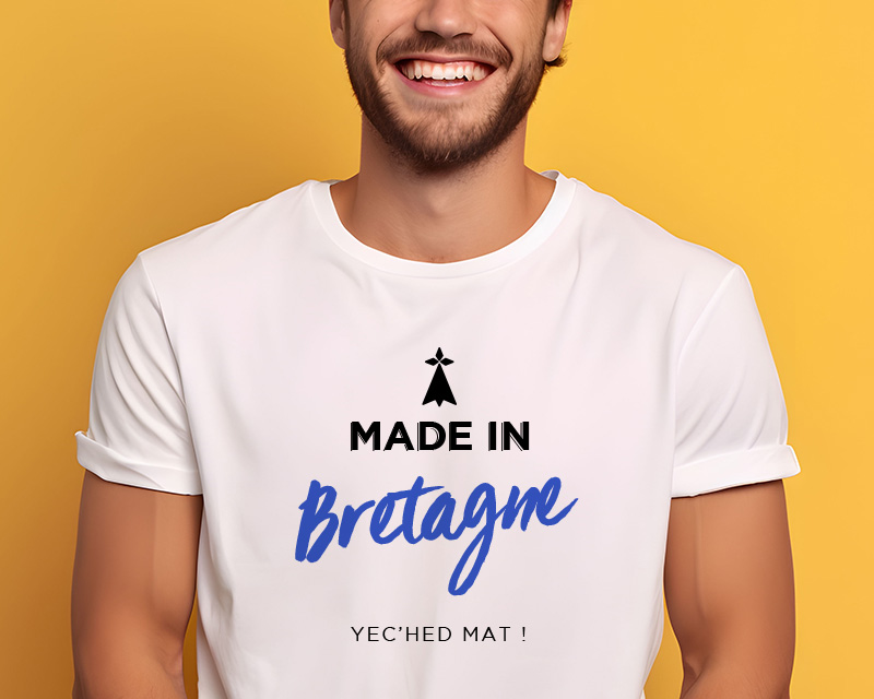 Tee shirt personnalisé homme - Made In Bretagne