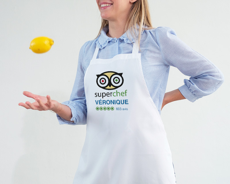 Tablier Cuisine d'Excellence personnalisé 2