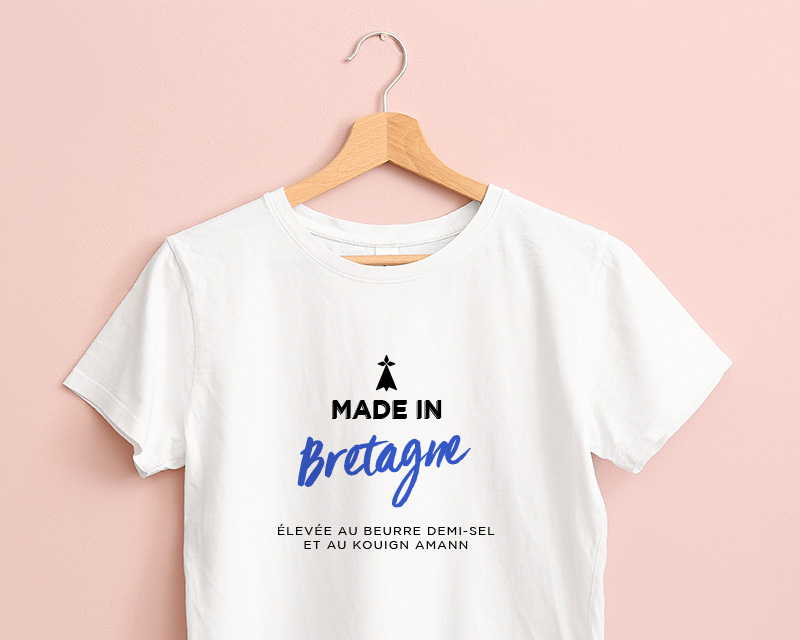 T shirt Femme personnalisé - Made In Bretagne