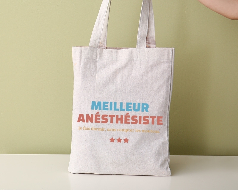 Tote bag personnalisable - Meilleur Anésthésiste