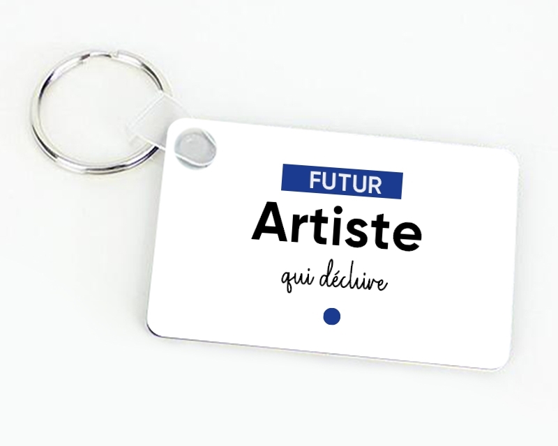 Porte-clés personnalisé - Futur artiste