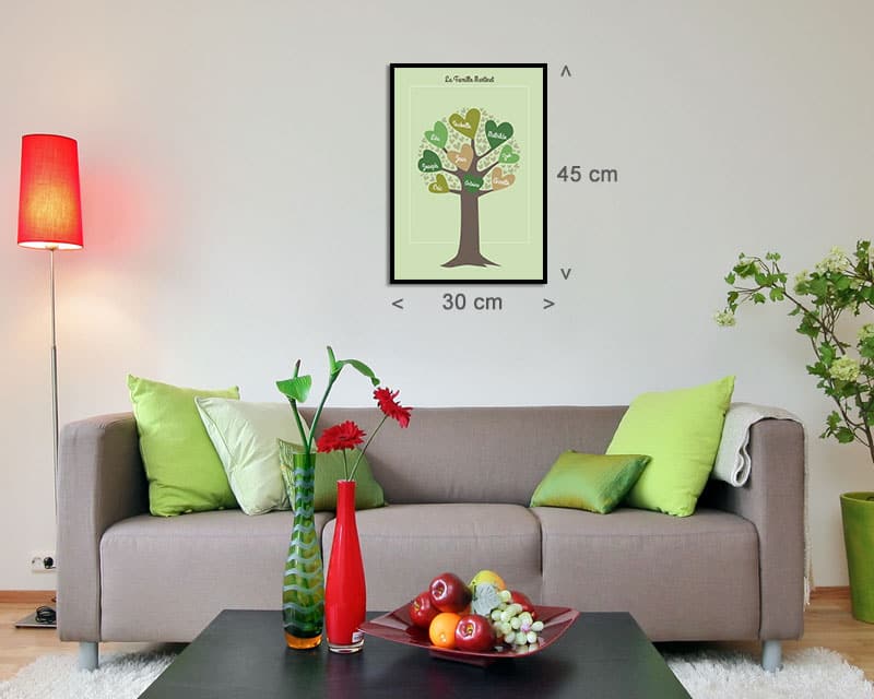 Affiche Arbre Famille