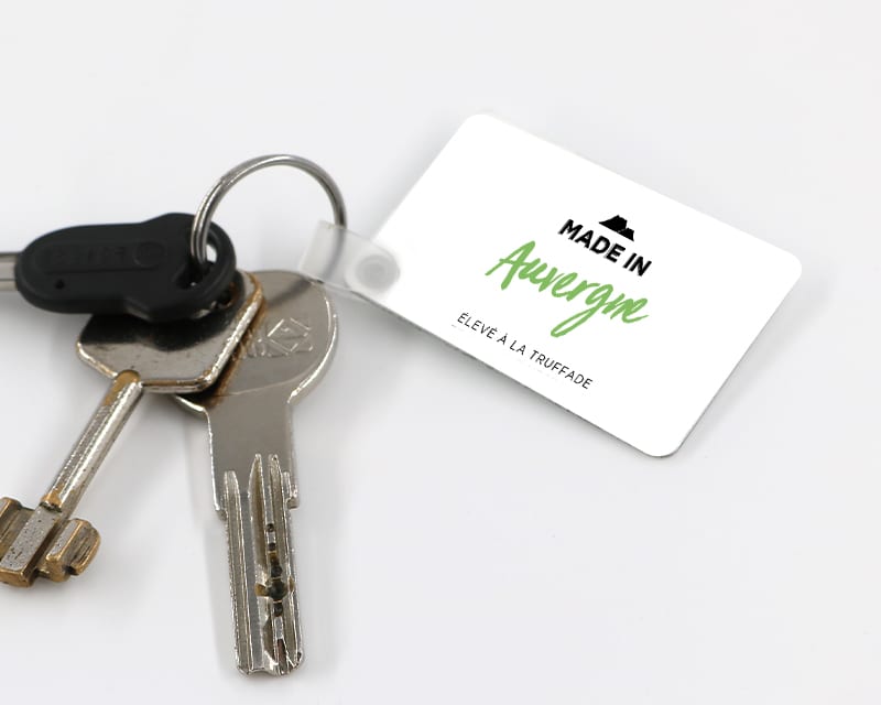 Porte-clés personnalisable - Made In Auvergne