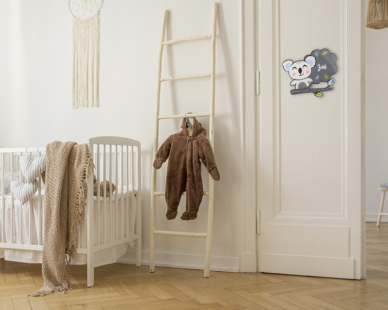 Plaque décorative Personnalisable - Koala
