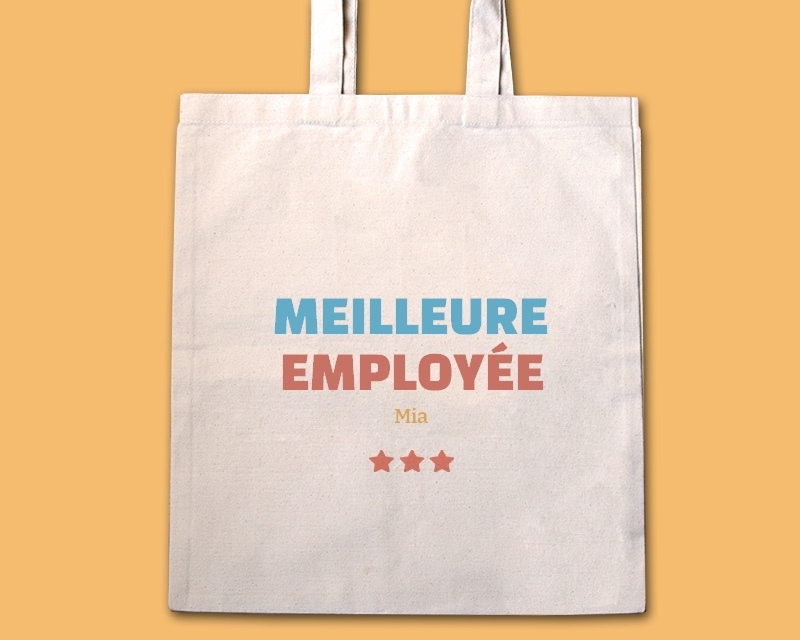 Tote bag personnalisable - Meilleure Employée
