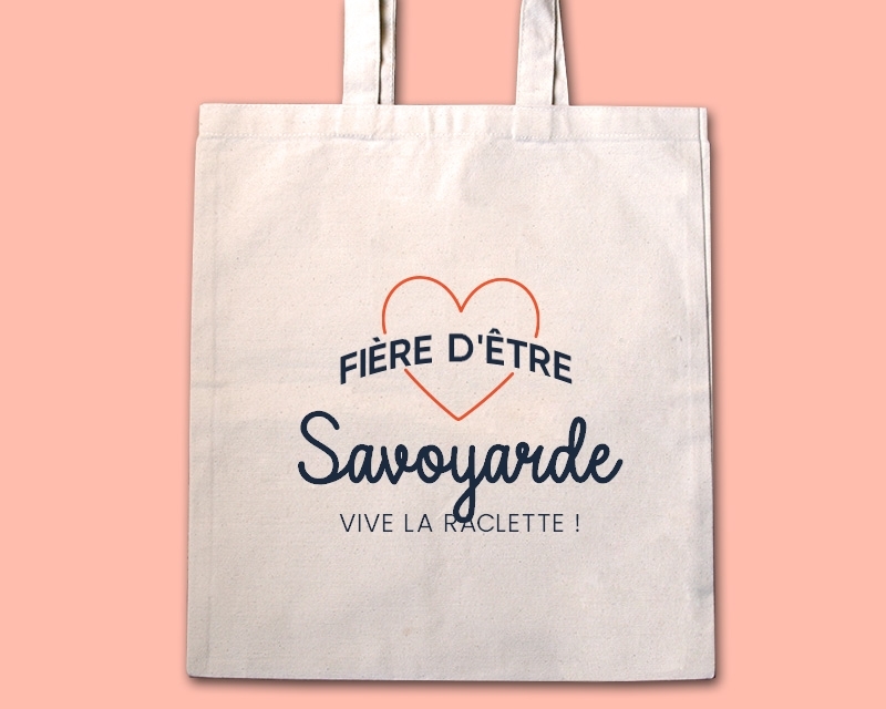 Tote bag personnalisable - Fière d'être Savoyarde
