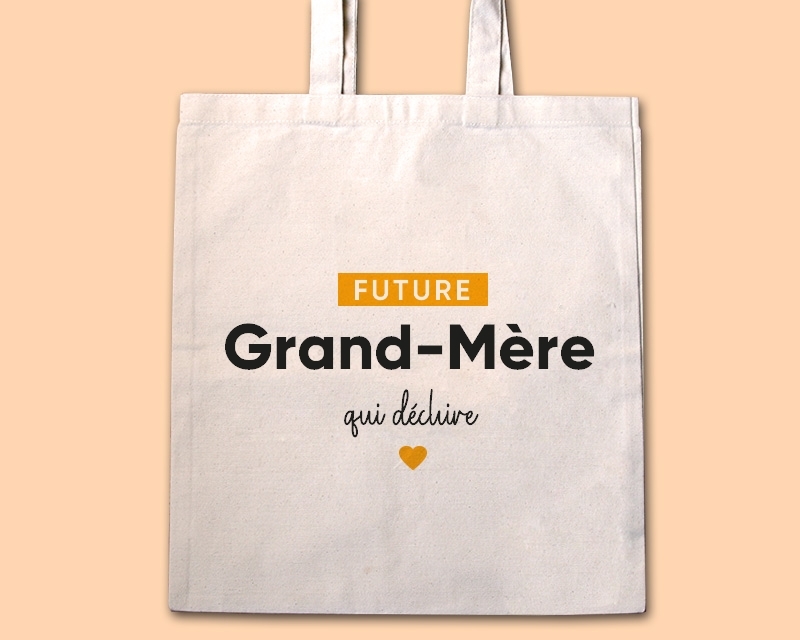 Tote bag personnalisable - Future grand-mère