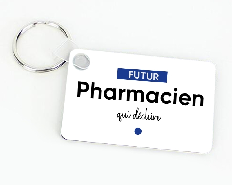 Porte-clef personnalisé - Futur pharmacien