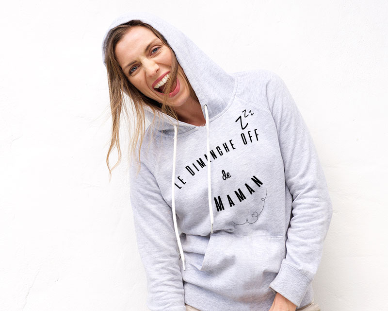 Sweat à capuche Personnalisable - Day Off