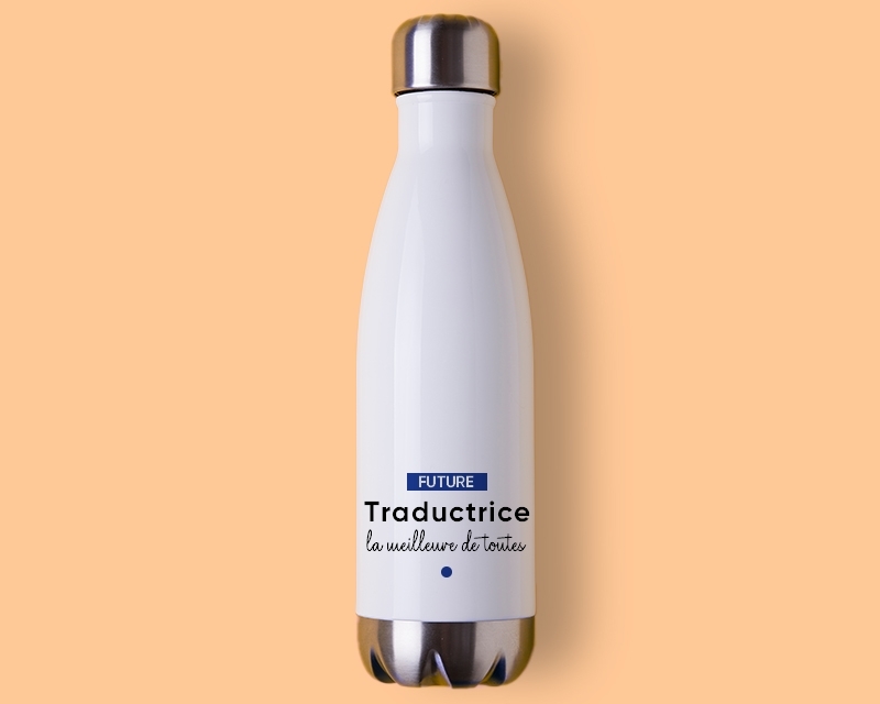 Gourde personnalisable - Future traductrice