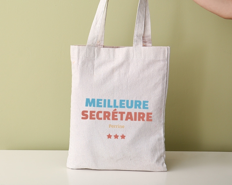 Tote bag personnalisable - Meilleure Secrétaire