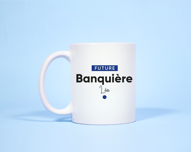Mug personnalisable - Future banquière