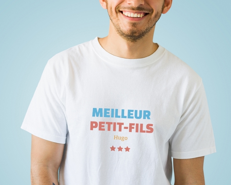 T-shirt Homme à personnaliser - Meilleur Petit-fils