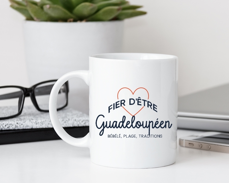 Mug personnalisé - Fier d'être Guadeloupéen
