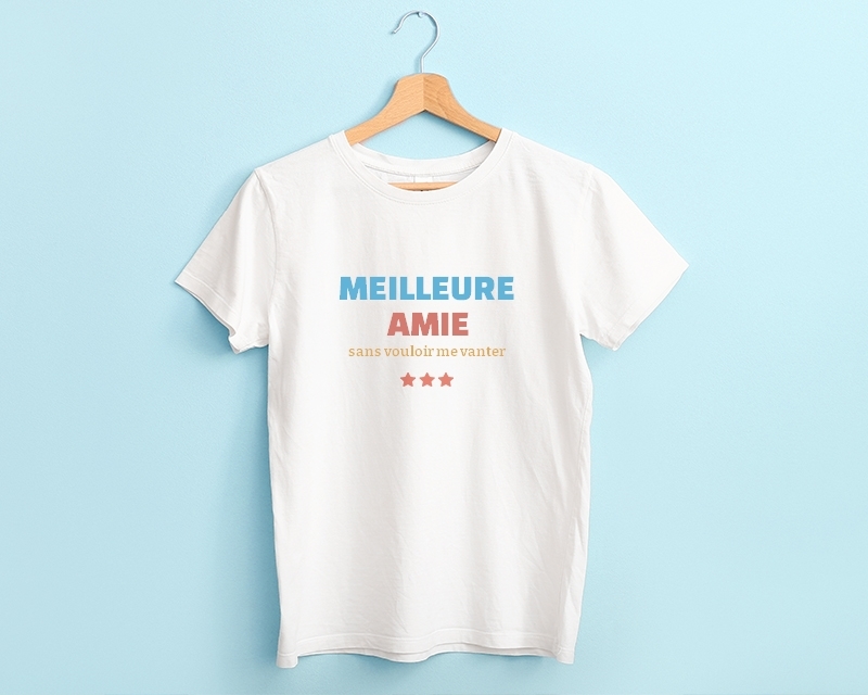 T-shirt Femme personnalisé Meilleure Amie