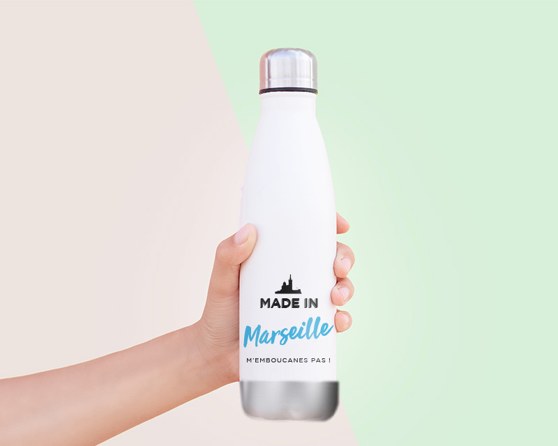 Gourde isotherme personnalisable - Made In Marseille