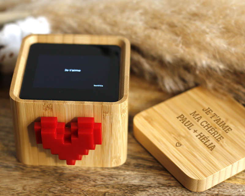 Voir l'image 4 du produit Lovebox - Boite à messages d'amour connectée et personnalisée