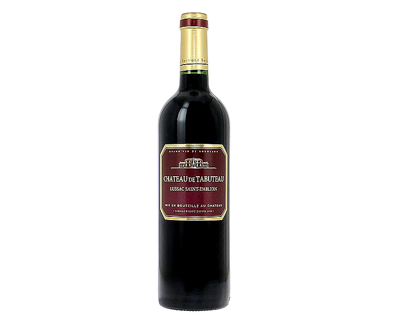 Caisse à vin en bois gravée