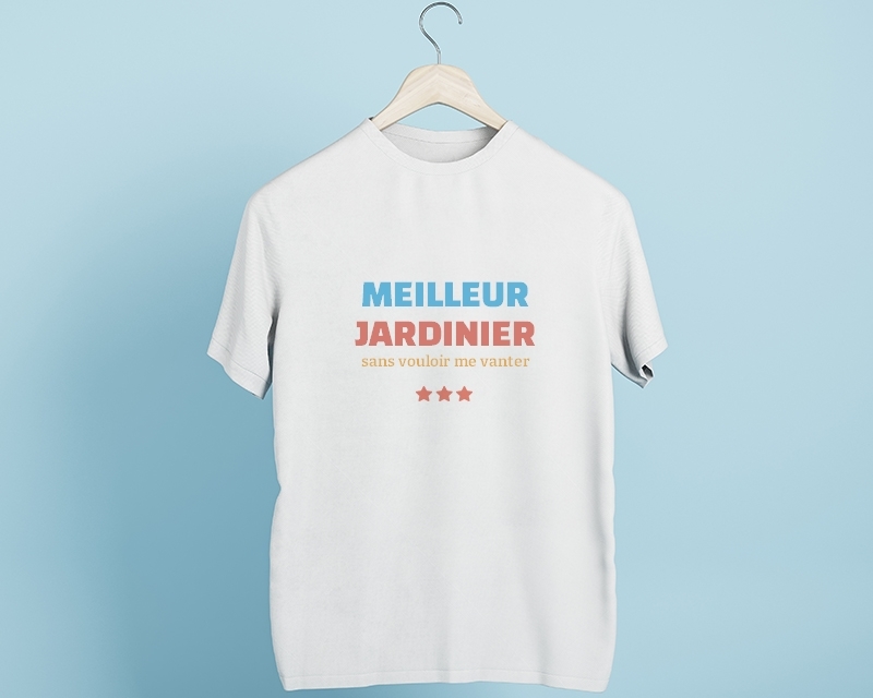 T-shirt Homme personnalisable - Meilleur Jardinier