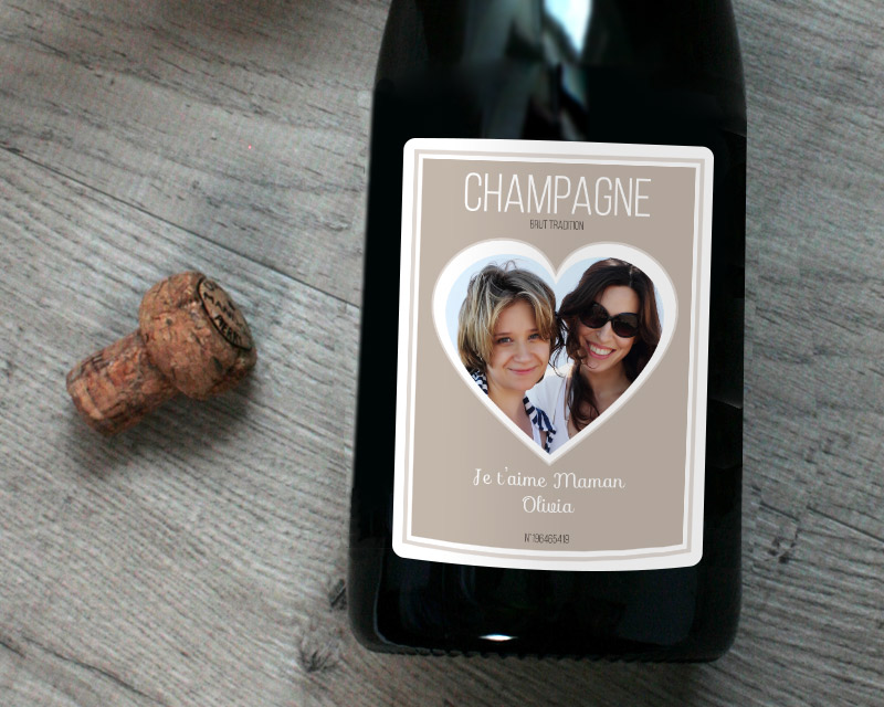 Champagne Coeur Photo