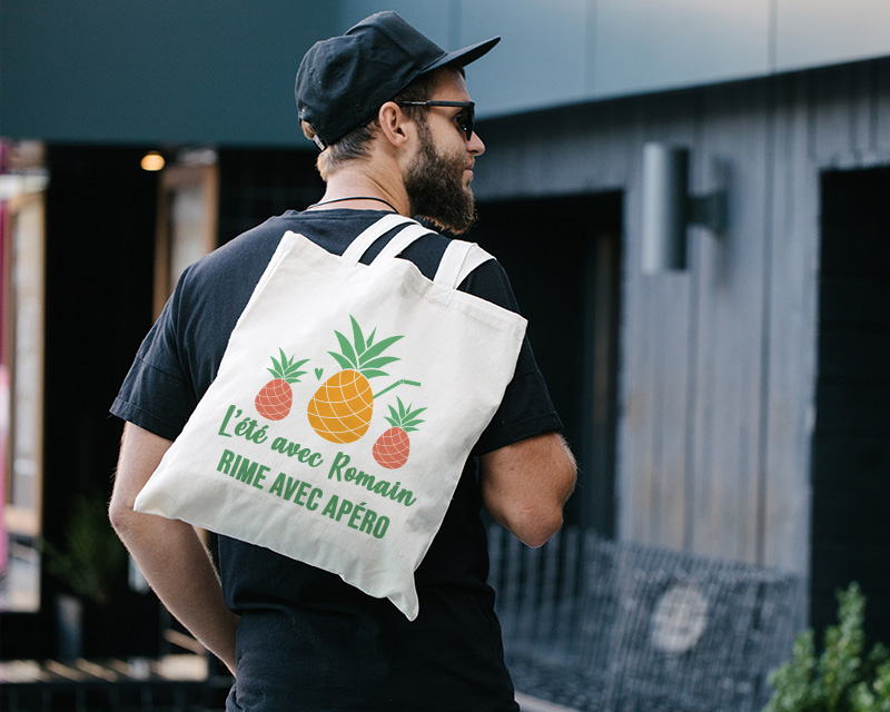 Tote bag ananas