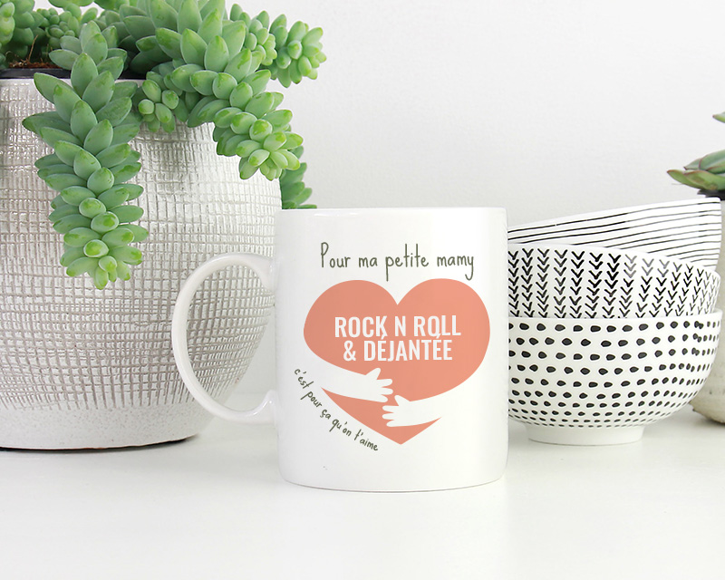 Mug fête des grands-mères personnalisable c'est pour ça qu'on t'aime