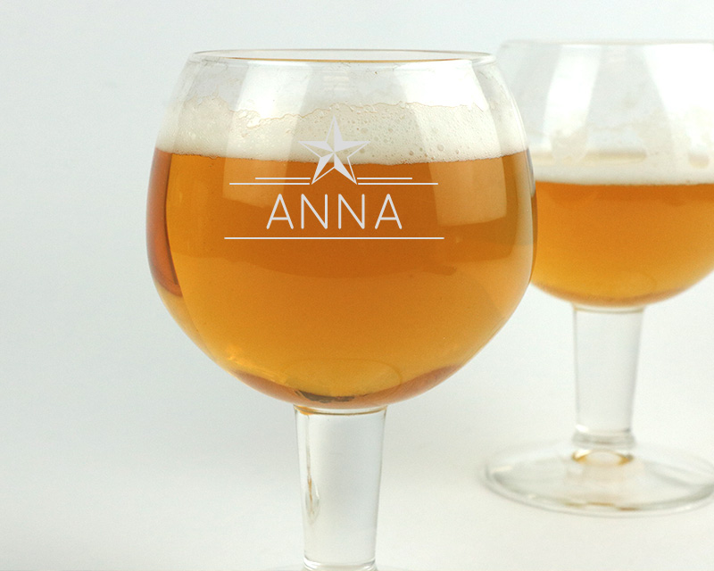 Verre à bière Personnalisable - Prénom