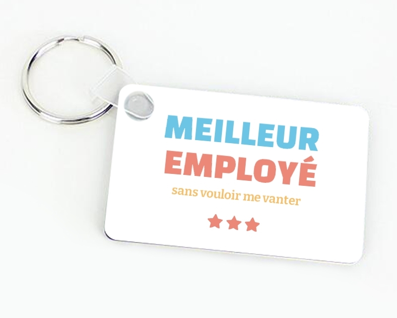 Porte-clef à personnaliser - Meilleur Employé