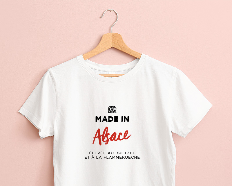 Tee-shirt Femme personnalisé - Made In Alsace