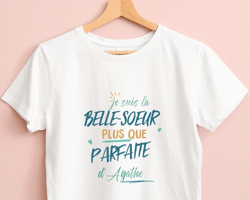 T-Shirt femme personnalisé : Belle-Soeur la plus...