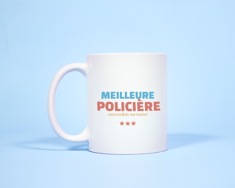 Mug personnalisé - Meilleure Policière