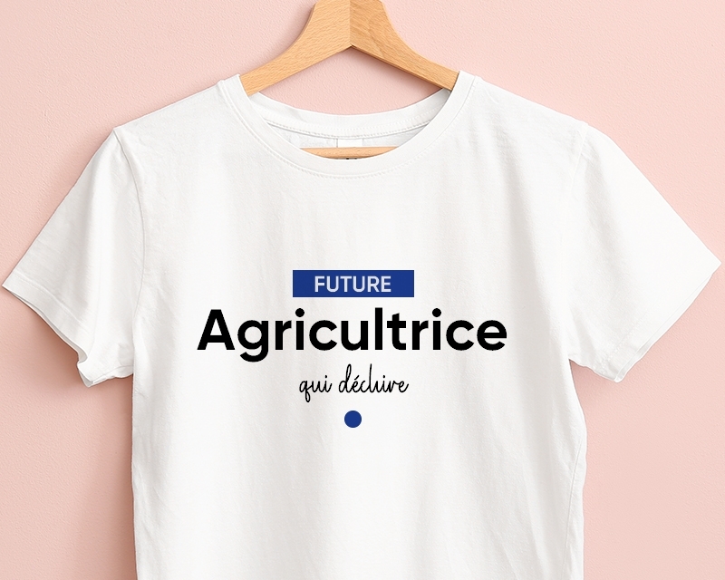 T-shirt Femme personnalisé - Future agricultrice
