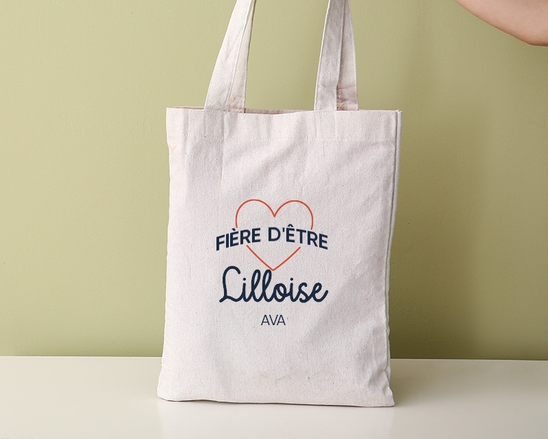 Tote bag personnalisable - Fière d'être Lilloise