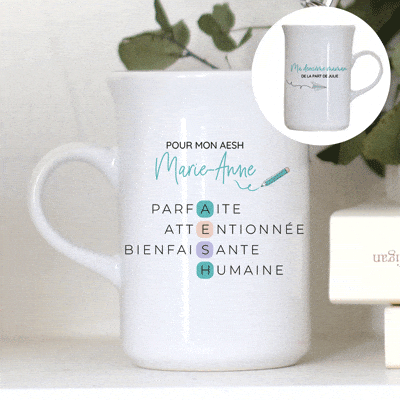 Mug personnalisé - Acrostiche ATSEM / AESH