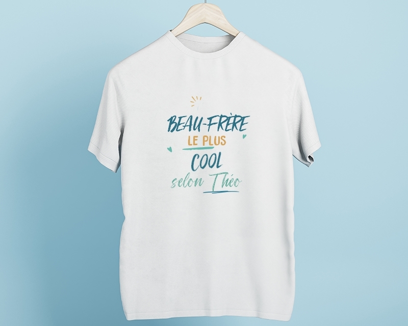 T-Shirt homme personnalisé : Beau-Frère le plus...