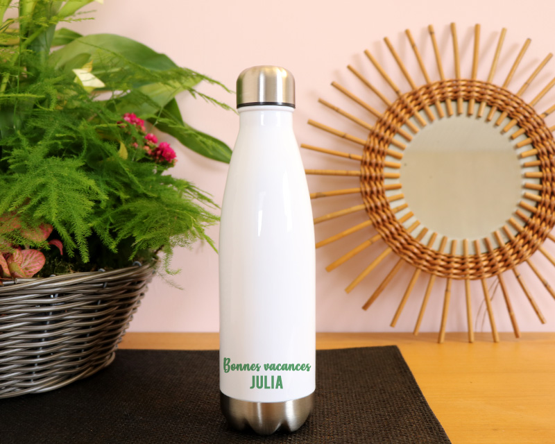 Bouteille isotherme personnalisée Ananas