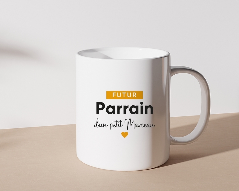 Mug personnalisable - Futur parrain