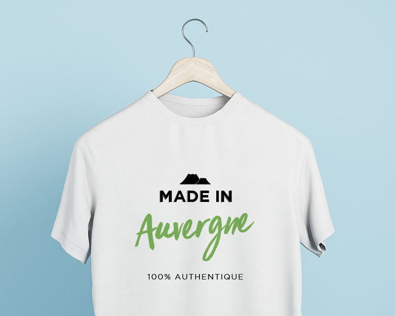 T-shirt Homme personnalisable - Made In Auvergne