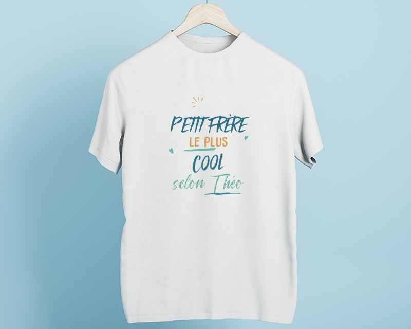 T-Shirt homme personnalisé : Petit frère le plus...