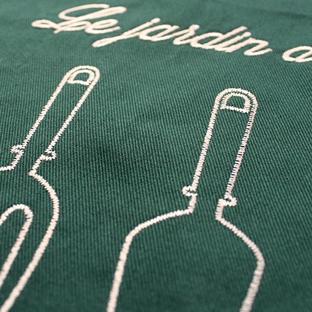 Tablier de jardinage personnalisé brodé - Cadeaux.com