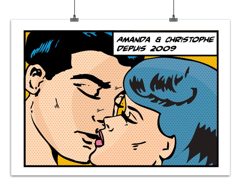 Affiche Lichtenstein