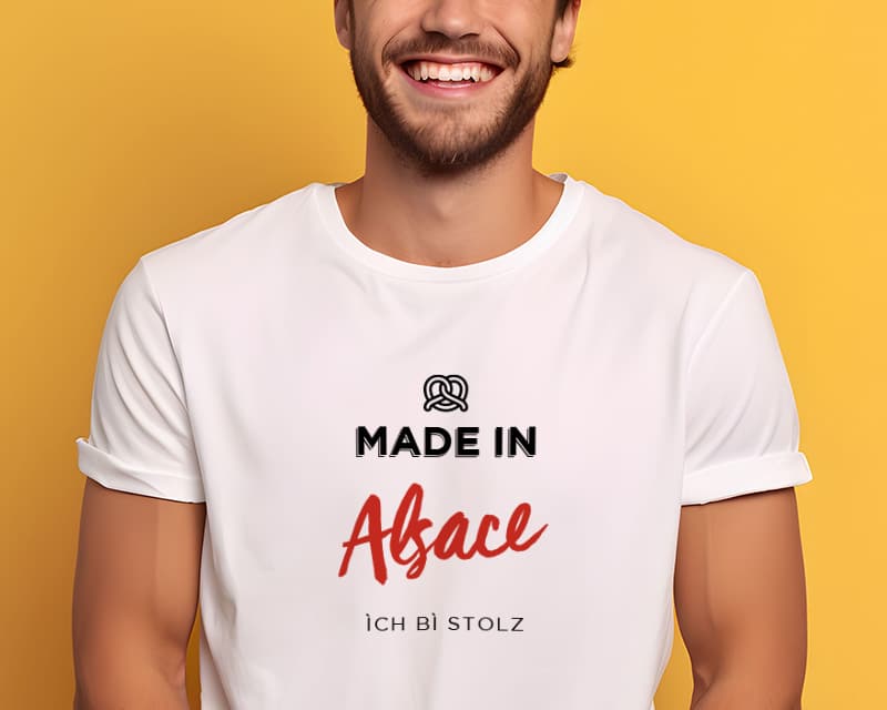 Tee shirt personnalisé homme - Made In Alsace